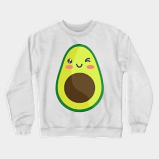 Avocado Kawaii Cute Crewneck Sweatshirt